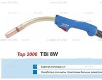 Горелка для полуавтоматической сварки TBi 8W-blue-RWZ, длина 5 метров - st-e.info - Елец