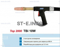 Горелка для полуавтоматической сварки TBiP 10W-black-RWZ (Pistol handle/straight), длина 5 м. - st-e.info - Елец