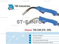 Корпус горелки TBi 250 DR, 45° - st-e.info - Елец