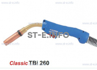 Горелка для полуавтоматической сварки TBi 260-blue-ESG, длина 4 метра - st-e.info - Елец