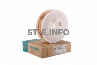 Проволока сарочная омеднённая Hyundai SM-70 (аналог СВ-08Г2С) - st-e.info - Елец