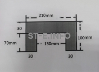 Гофрозащита усиленная 7000x210x30 для станков  - st-e.info - Елец