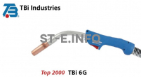 Горелка для полуавтоматической сварки TBI 6G-S-blue-ESG, длина 4 метра - st-e.info - Елец