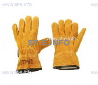 Перчатки-краги  сварщика TETU 102 KEVLAR 12” - st-e.info - Елец