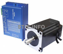 Шаговые двигатели с контроллером управления NEMA 34 - 86HSE8N-BC38 - st-e.info - Елец