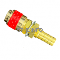 Разъем быстросъемный красный М10 - st-e.info - Елец