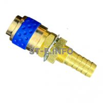 Разъем быстросъемный синий М10 - st-e.info - Елец