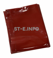 Шторка защитная 2x1.6m красная - st-e.info - Елец