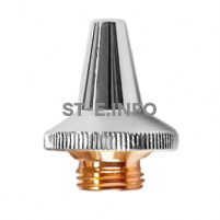 Сопло двойное хромированное 3D д.0,8 мм арт.120GJT0208  - st-e.info - Елец