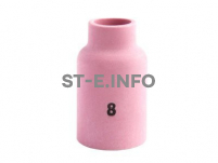 Сопло керамическое 13 мм L-25,5 мм №8 - st-e.info - Елец