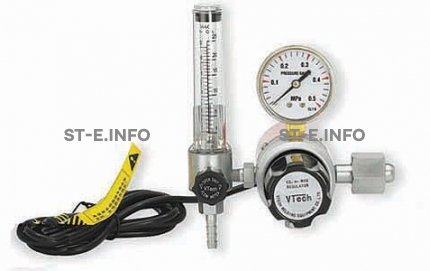 Редуктор углекислотный  с подогревателем и расходомером W198C. - st-e.info - Елец
