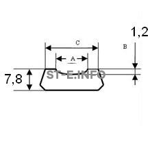 Плоские керамические подкладки С-27mm - st-e.info - Елец