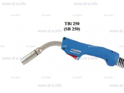 Горелка для полуавтоматической сварки TBi 250-blue-ESG, длина 4 метра - st-e.info - Елец