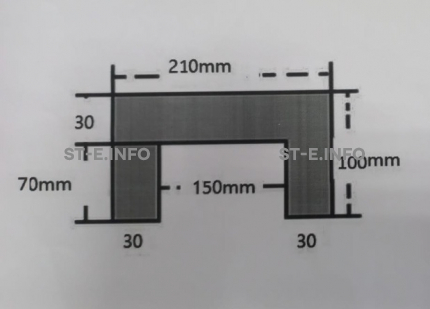 Гофрозащита усиленная 7000x210x30 для станков  - st-e.info - Елец