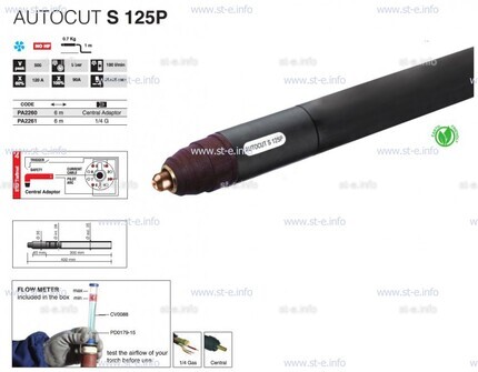 Голова плазмотрона для механизированной резки AUTOCUT S 125 P - st-e.info - Елец