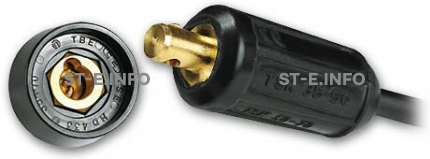 Комплект силовых разъёмов для сварочного оборудования 200А - st-e.info - Елец