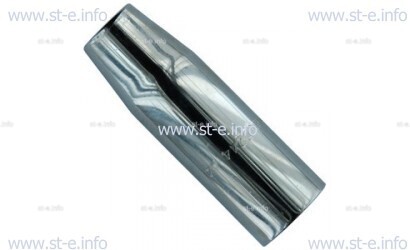 Газовое сопло  цилиндрическое    D 19,0/28/85 мм - st-e.info - Елец