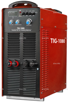 Сварочный аппарат для аргонодуговой сварки TIG-1080 - st-e.info - Елец