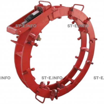 Центратор наружный с гидродомкратом ЦНГ-71 для труб диаметром 720 мм с домкратом 12 тонн - st-e.info - Елец