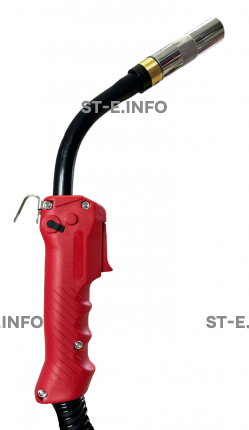 Сварочная горелка для полуавтомата QTB-500 разъем PNA (штырь),  2 метра - st-e.info - Елец