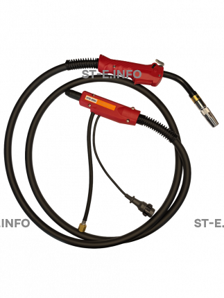 Сварочная горелка для полуавтомата QTB-350A длина кабеля 2 метра, PNA (штырь) - st-e.info - Елец