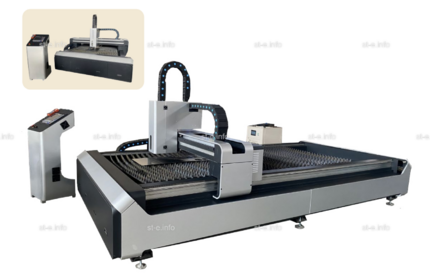 Лазерный станок для резки металла KING 3000*1500 мм 3kWt Raycus - st-e.info - Елец