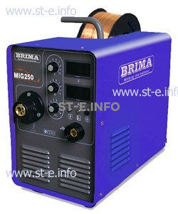 Сварочный полуавтомат инверторный одноблочный Brima  MIG-250 - st-e.info - Елец