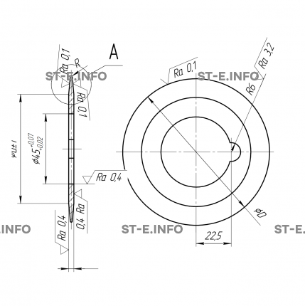 Комплект ножей для стана ХПРТ, шаг 2,5 мм φ.-20 - st-e.info - Елец