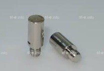 Электрод для плазмотрона ERGOCUT S25, ERGOCUT S25K, ERGOCUT S45 арт. PR0105 (короткий) - st-e.info - Елец