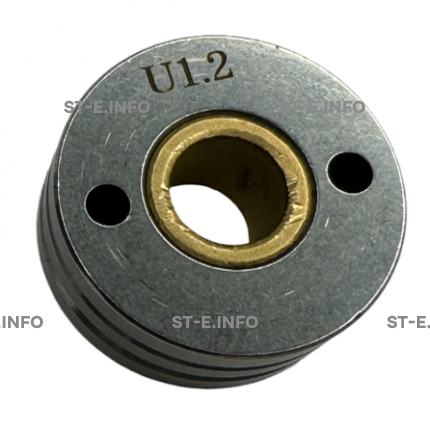 Ролик к сварочному аппарату ST-500 1,0-1,2 тип U под алюминиевую проволоку - st-e.info - Елец